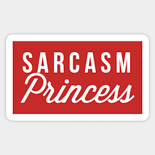 Sarcasm Princess Sticker